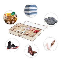 Organizador De Zapatos Almacenamiento Bajo Cama Zapatera