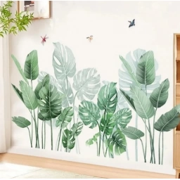 Hojas Monstera Decorativas Sticker Adhesivo