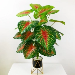 Ramo Planta Tropical Artificial Hojas Decorar Hogar