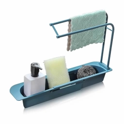 Escurridor Estante Organizador Extensible Para Pileta Cocina